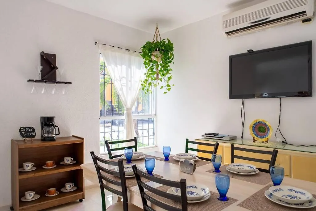Casa Agradable Con Patio, Seguridad 24/7 Centrica Villa Cancun Mexico